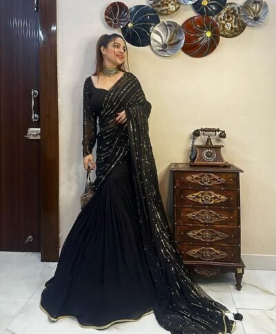Lahenga saree - Image 5