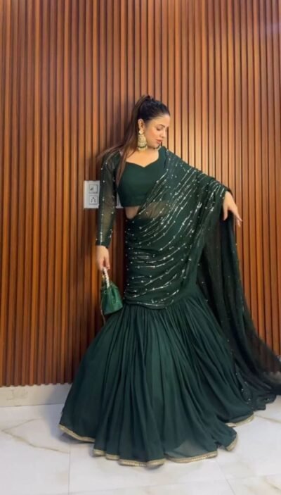 Lahenga saree - Image 3